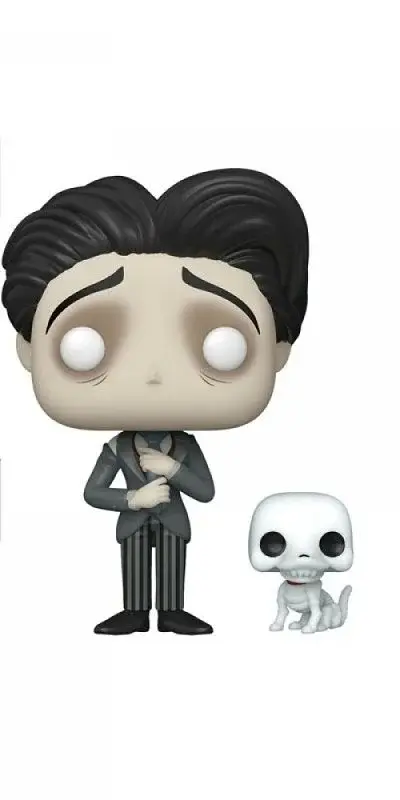 Фігурка Funko Pop Фанко Поп Труп нареченої Віктор із Скрепсом Corpse Bride Victor with Scraps 10 см FP CB VS 986 - фото 2