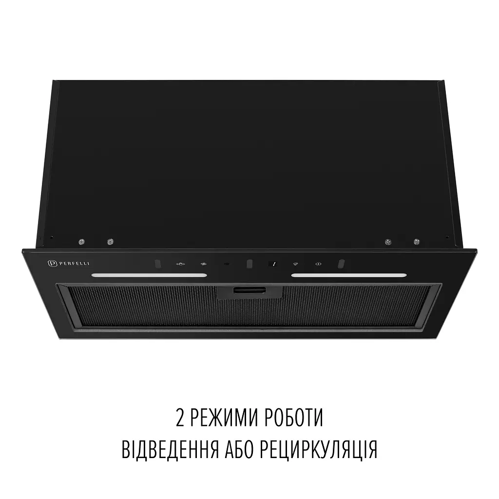 Витяжка повновбудована PERFELLI VIOLA 5QWRB NERO SILENZIO - фото 9