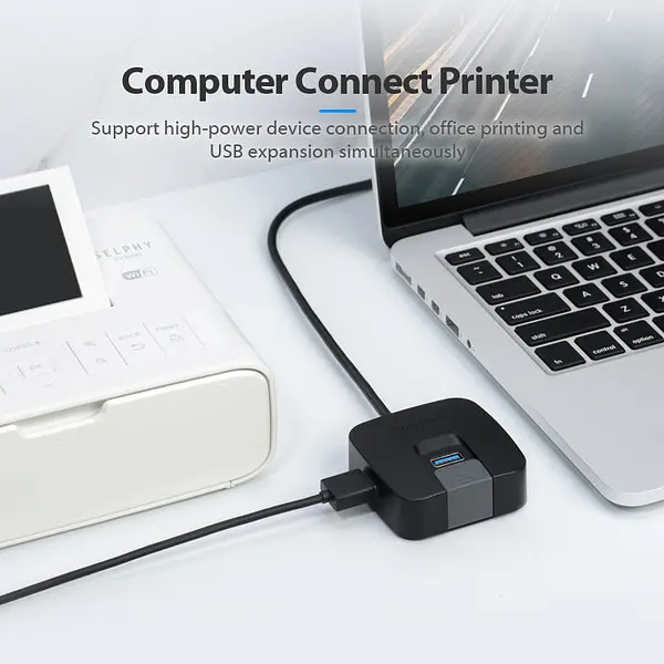 USB-хаб Vention CHBBD 4 ports - фото 6