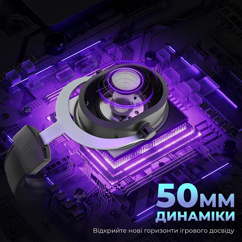 Ігрові навушники Fifine H16 RGB 7.1 Black [161113] - фото 8