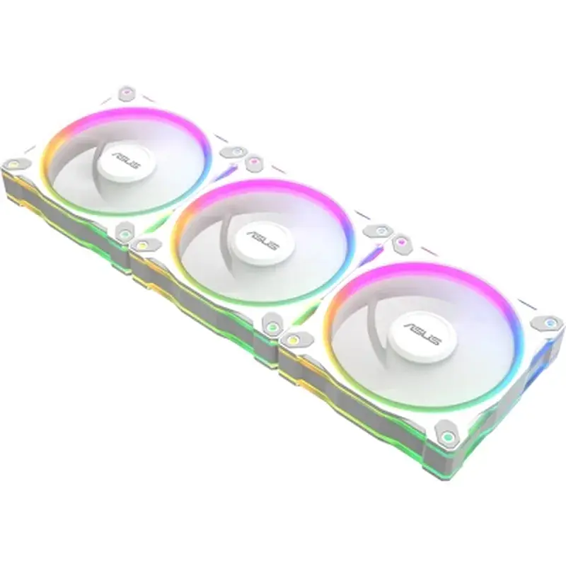 Кулер до корпусу ASUS PRIME MR120 REVERSE ARGB WHITE 3IN1 (90DA00L3-B09020) - фото 2
