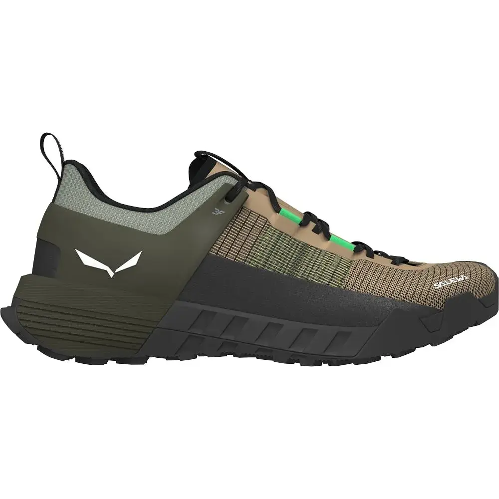 Кроссовки Salewa Wildfire NXT M 42 Бежевый/Оливковый (1054-013.001.6436) - фото 2
