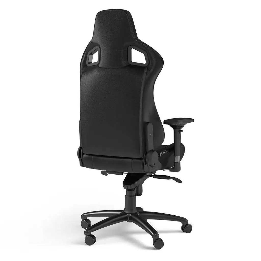 Геймерське крісло Noblechairs EPIC Real Leather Black - фото 4