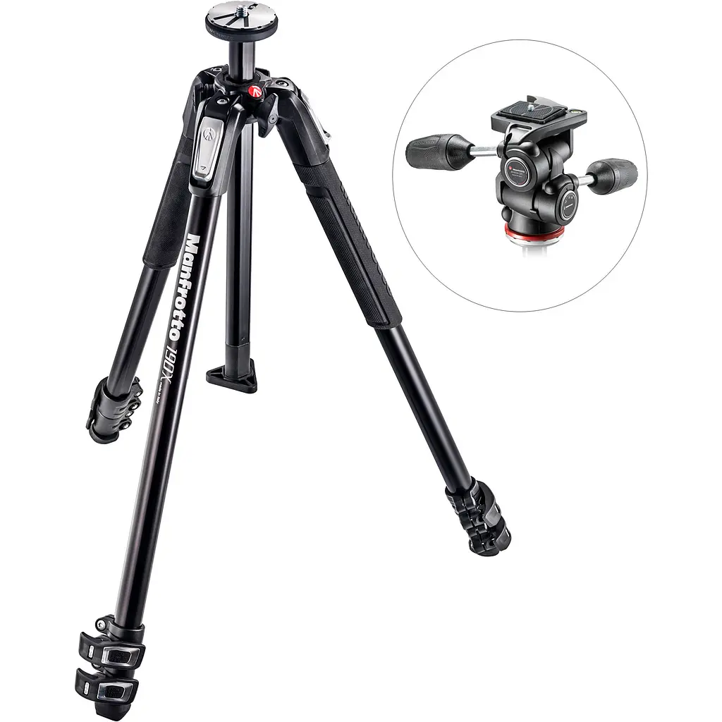 Штатив Manfrotto 190X MK190X3-3W1 [121009] - фото 2
