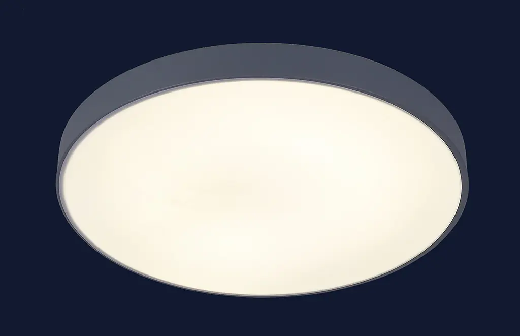 Люстра стельова LED Levistella 752L38 GRAY, 88W, серийний метал, сучасний стиль, діаметр 600 мм, з пультом управління - фото 2