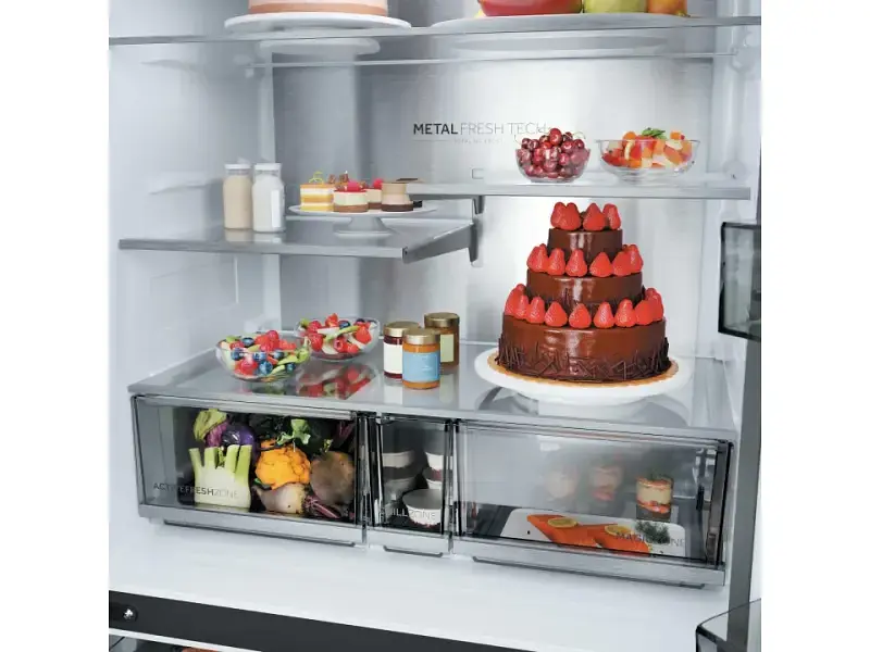 Холодильник з морозильною камерою Haier HFR59F18CWMM - фото 11
