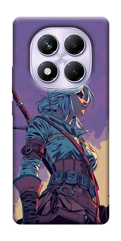 TPU чохол Demsky The witcher ciri для Xiaomi Redmi Note 14 Pro 4G