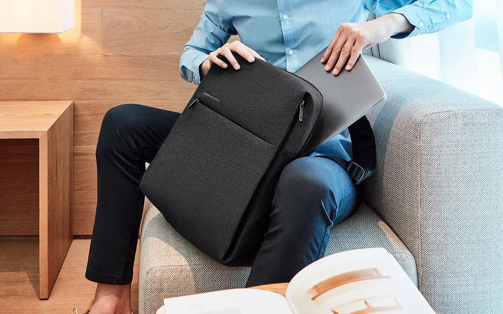 Рюкзак Xiaomi Mi Minimalist Urban Backpack 2 17 л серый [DSBB03RM] [21415] - фото 5
