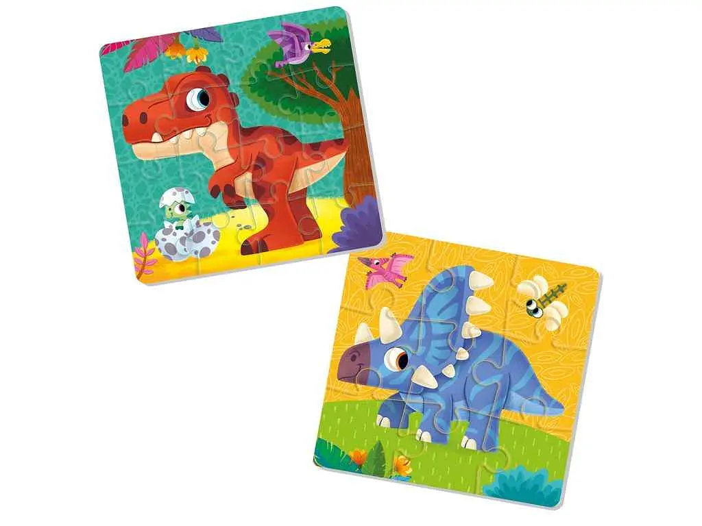 Пазли VLADI TOYS Foam puzzles 2in1 "Dinozaurs" RK6050-06 - фото 4