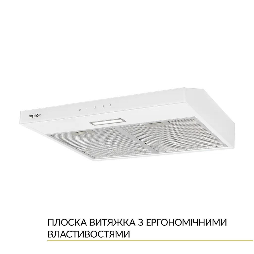 Витяжка плоска WEILOR WPL 6092 WH - фото 3