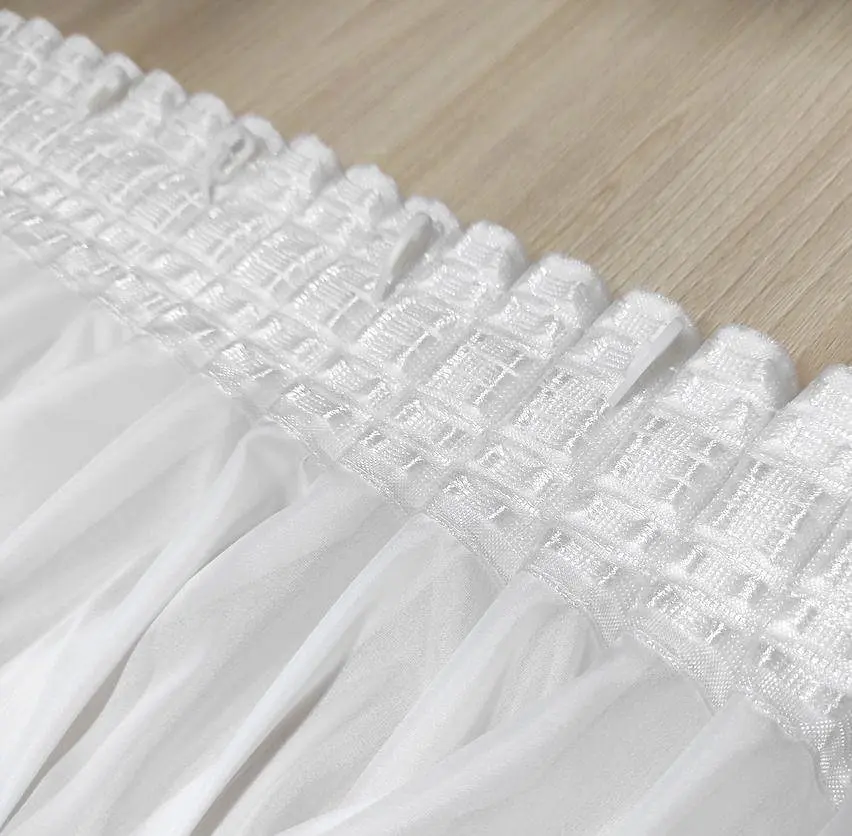 Тюль бамбук молоко 500х270 - фото 8