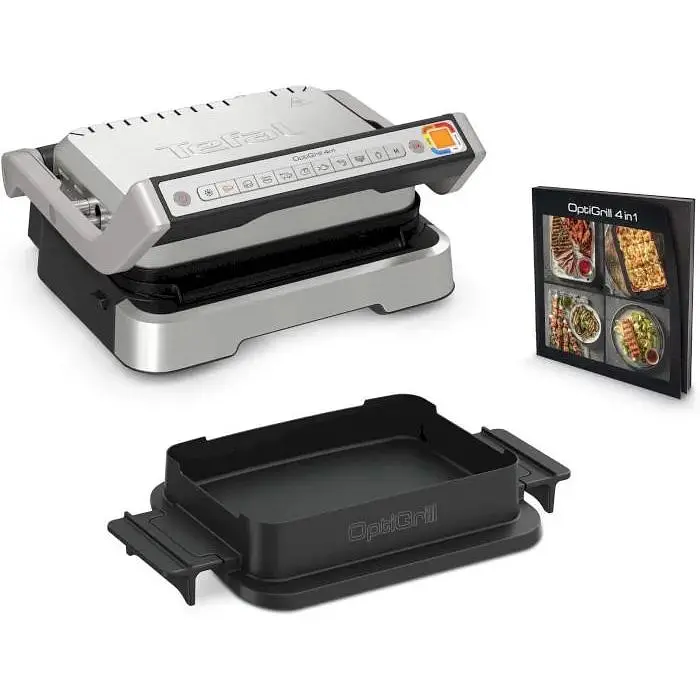 Электрогриль прижимной Tefal OptiGrill 4in1 GC774D30 - фото 2
