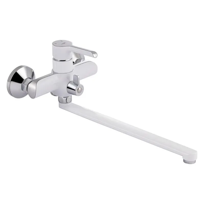 Смеситель для ванны Qtap Grand WCR 005, Белый - фото 3
