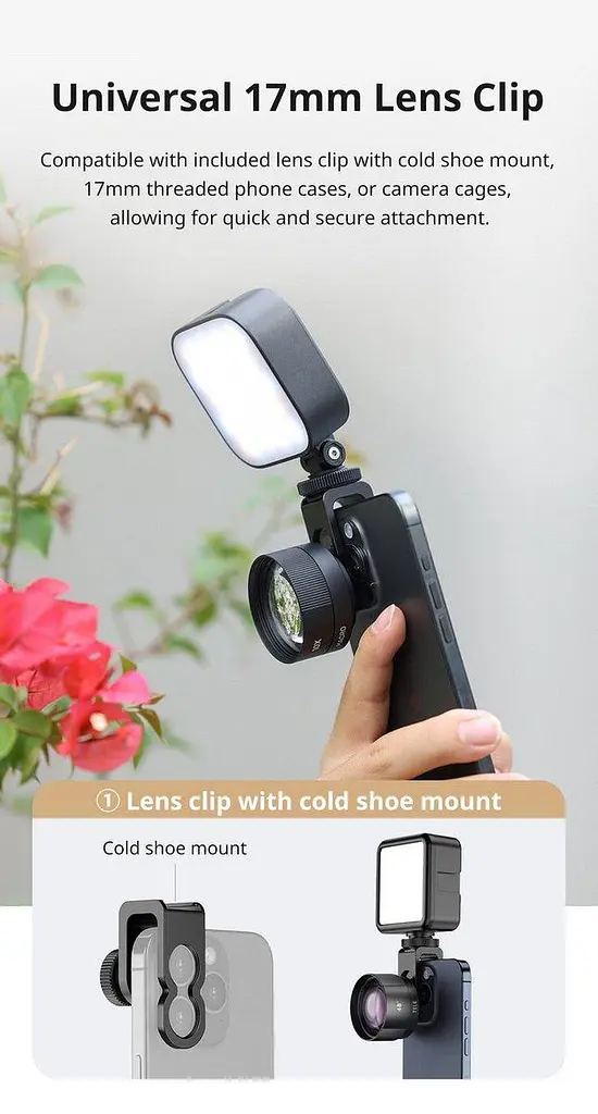 Об'єктив Ulanzi Cl-005 16mm Wide-Angle Mobile Lens (Cl-005 F008) Чорний - фото 7