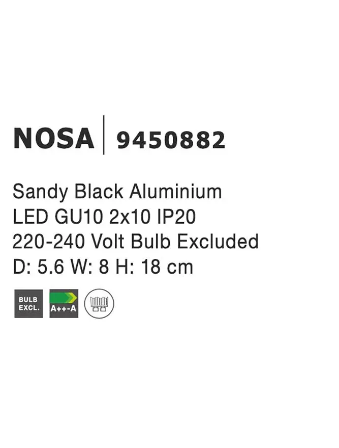 Світильник Nova Luce Nosa 9450882 - фото 3