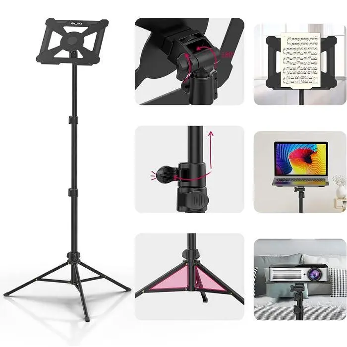 Штатив Ulanzi LT-01 Multifunction Music Stand UV-2683 LT-01 Black - фото 3