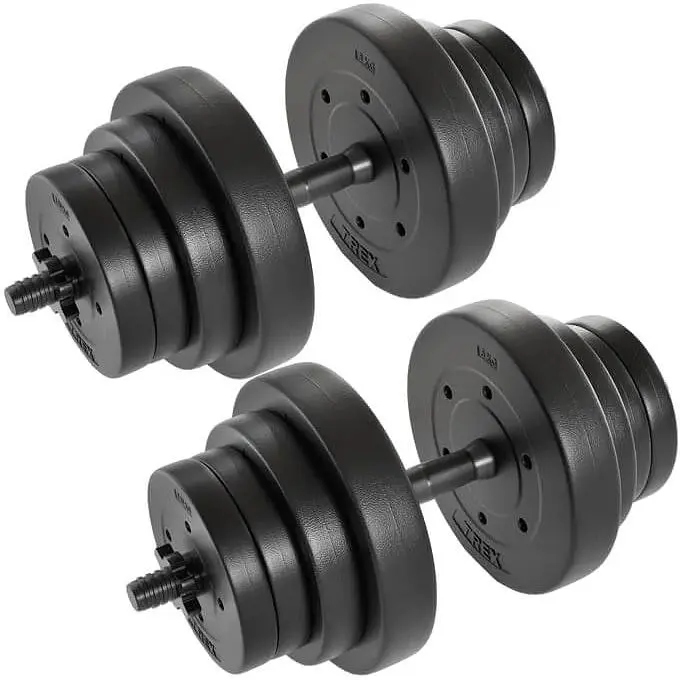 Гантелі Trex Sport Trex 2х20кг - фото 2