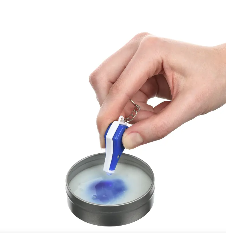 Розумний пластилін Paulinda Thinking Clay з УФ-ліхтариком, синій, 30 г (PL-170805-TCUV-01) - фото 5