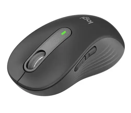 Миша бездротова Logitech Signature M650 L for Business, Graphite, Bluetooth / 2.4GHz, оптична, 400-2000 dpi, 5 кнопок, 1xAA (910-006348) - фото 4