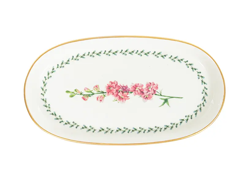 Набір блюд Alba ceramics Flower, білий, 3 шт. (769-037) - фото 3