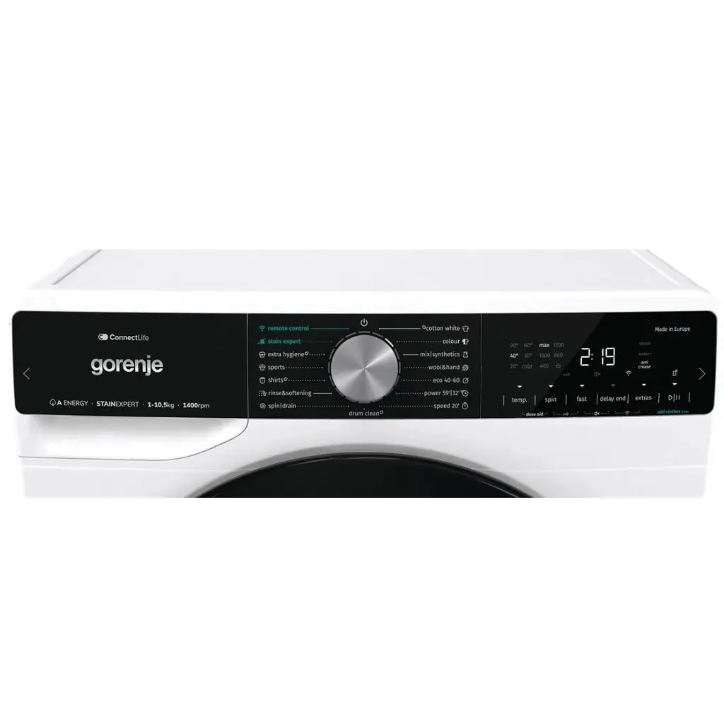 Стиральная машина Gorenje WNS1X4ARTWIFI автоматическая - фото 4