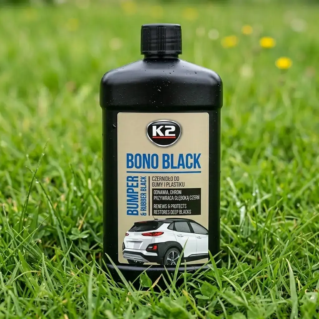 Средство для чернения шин и бамперов K2 Bono Black 500 мл - фото 2