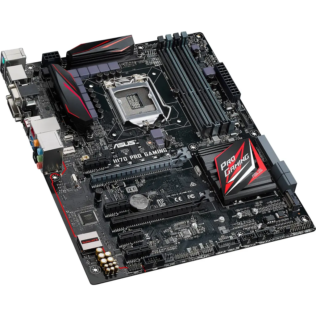 Материнська плата ASUS H170 Pro Gaming (H170 Pro Gaming) (Socket 1151, Intel H170, ATX) Б/в - фото 3