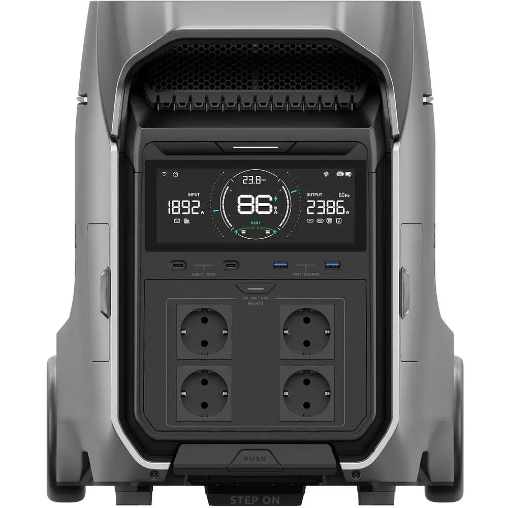 Портативна зарядна станція EcoFlow DELTA 3 PRO 4000 Вт 4096Wh (99-00022110) - фото 2