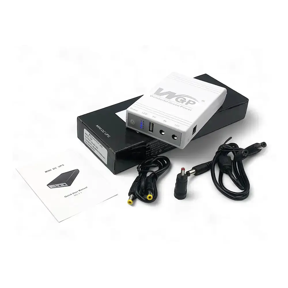 ИБП-павер банк для модема - роутера WGP Mini UPS белый - фото 4