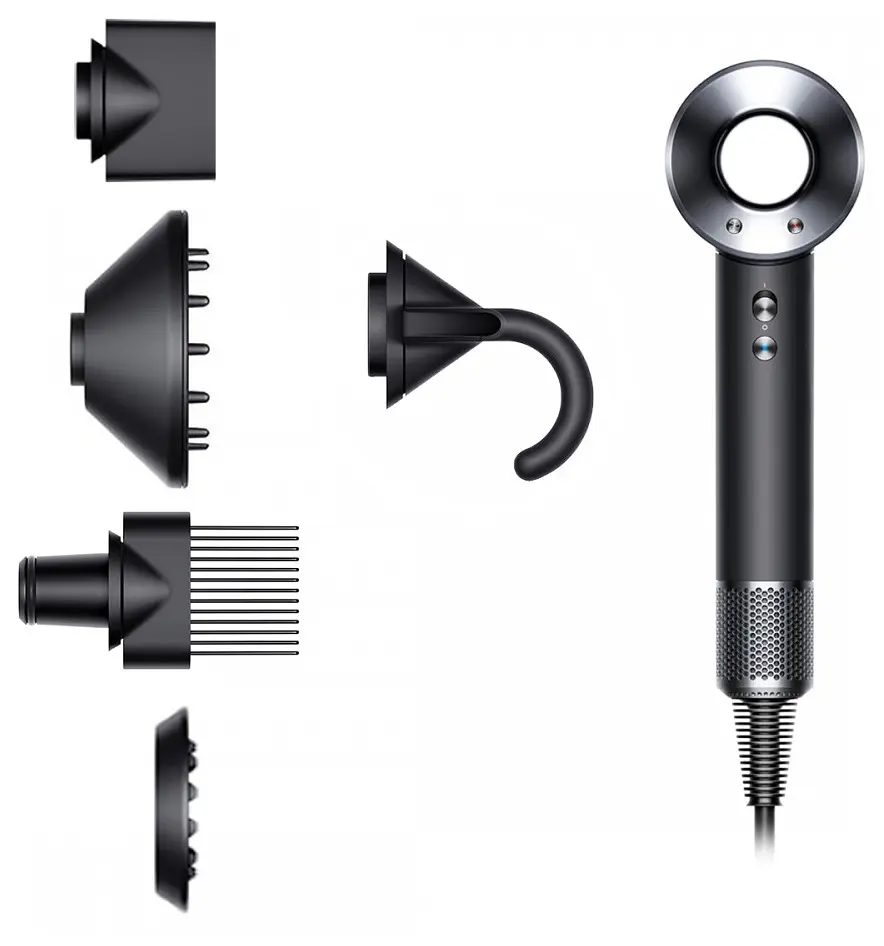 Фен Dyson HD07 Supersonic, фуксия/никель (ДС390244-01) - фото 2