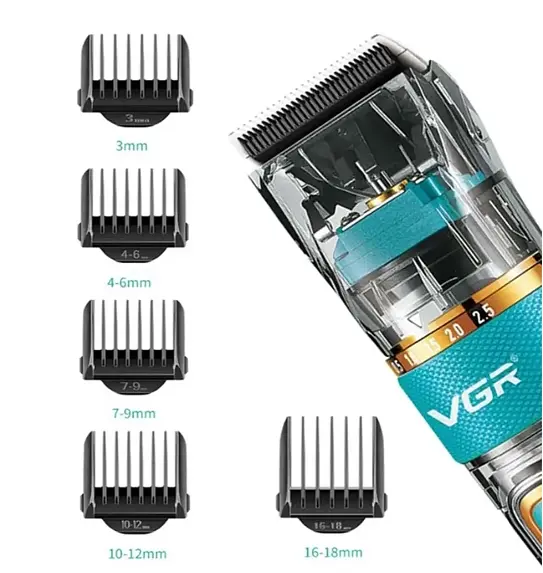 Набір для стрижки VGR V-695 Black - фото 4