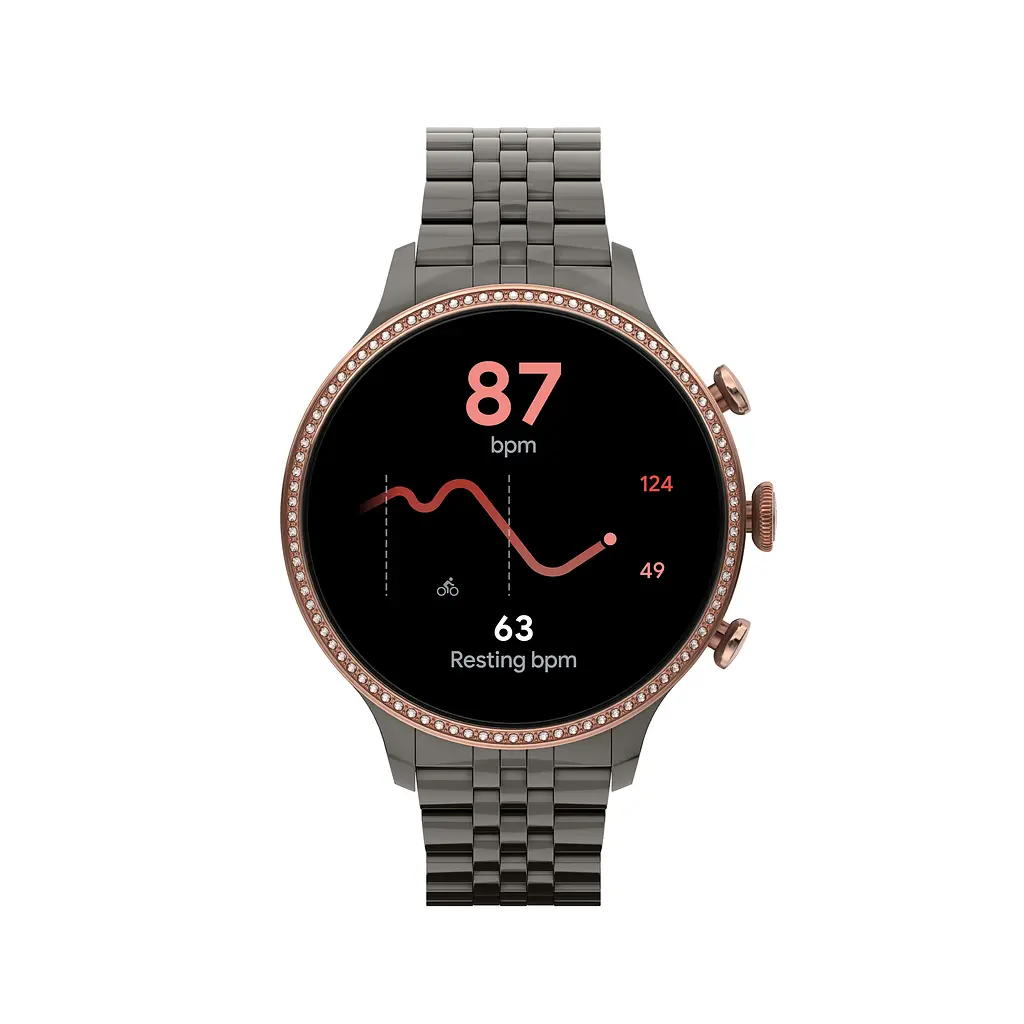 Смарт-годинник Fossil Gen 6 42mm Gunmetal Stainless Steel [FTW6078] [68066] - фото 7