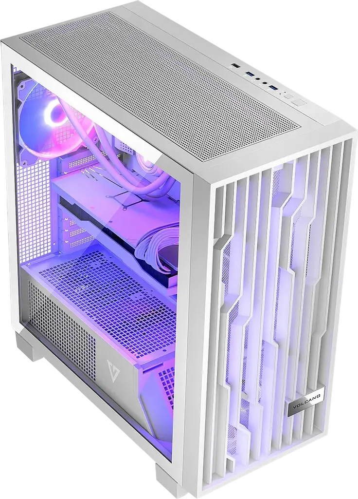 Корпус Modecom VOLCANO PERUN APEX ARGB MIDI White (AT-PERUN-4F-ARGB-20-00000) - фото 3