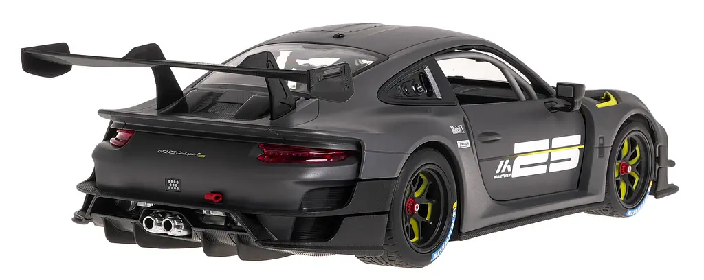 Машинка Porsche 911 GT2 RS Clubsport серый RASTAR модель 1:14 Автомобиль на дистанционном управлении + пульт - фото 6