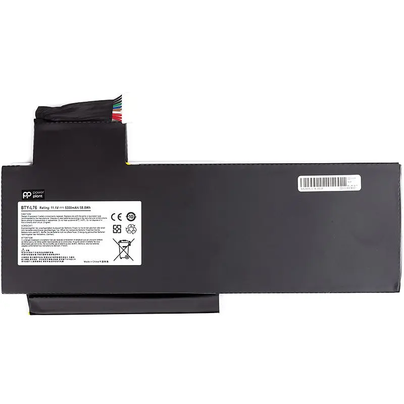 Акумулятор PowerPlant для ноутбуків MSI GS70 2PE-026CN (BTY-L76) 11.1V 5300mAh (NB470112)