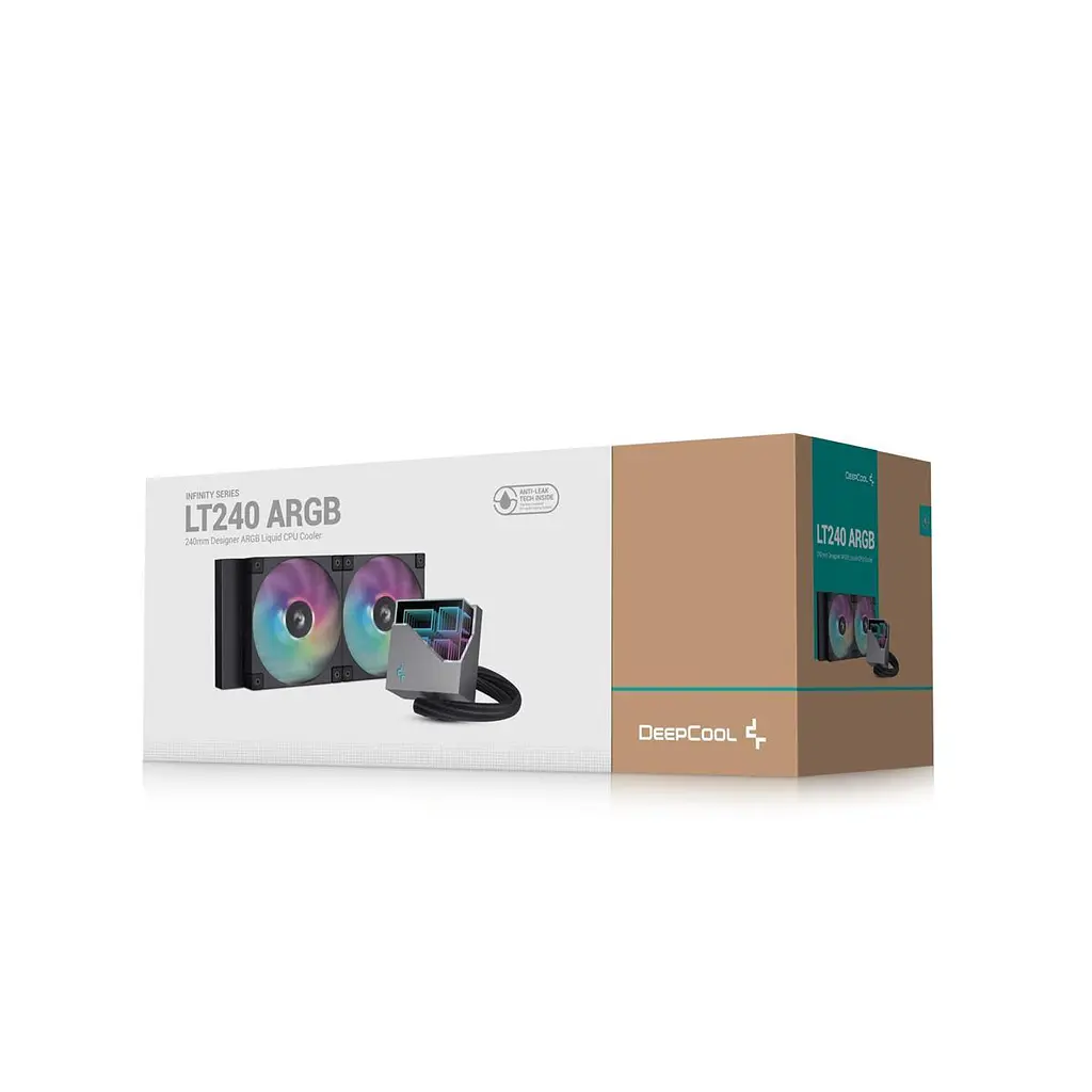 Система водяного охолодження Deepcool LT240 ARGB Чорний (R-LT240-BKAMNC-G-1) - фото 6