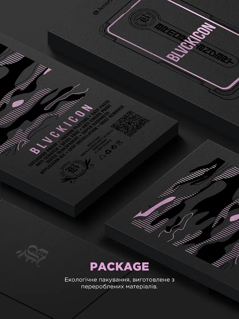 Захисне скло для Apple iPhone 14 Pro, Black Icon Supreme EZ, з аплікатором для швидкої і точної установки без бульбашок, повноекранне, загартоване, 9H, 3D, протиударне, ультратонке, глянцеве, з олеофобним покриттям, ArmorStandart (ARM79259) - фото 11