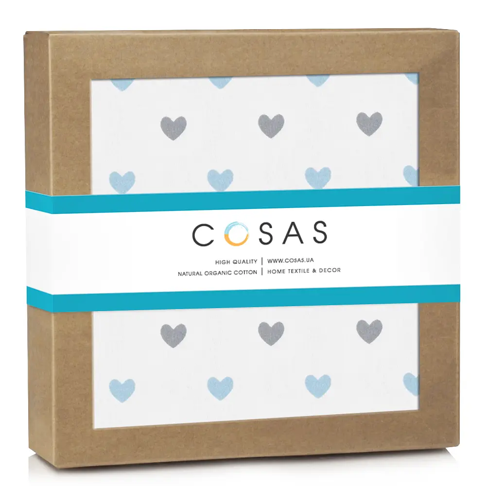 Фланелеві пелюшки 80х100 LOVE COSAS (4822052143872)