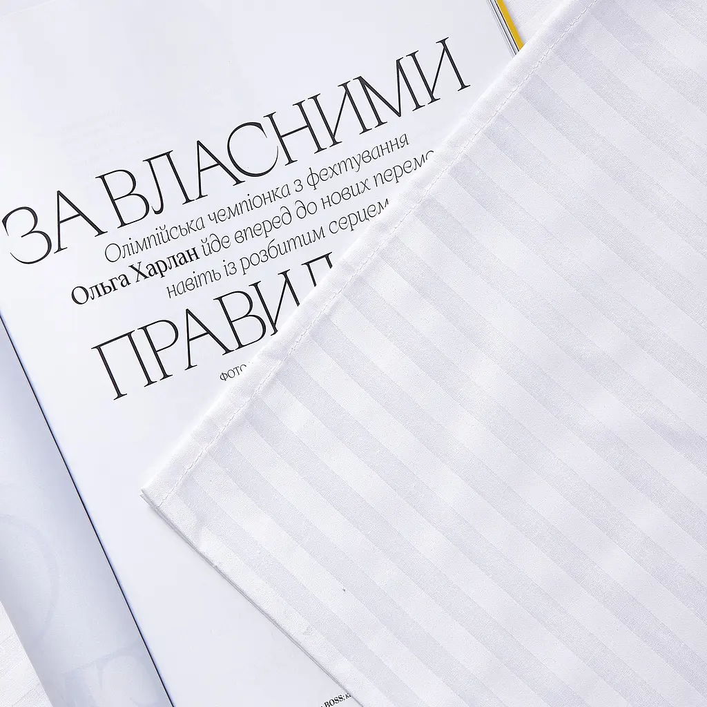 Простынь Moon&Star White Harmony Бязь Gold Люкс 220х240 см (MS-860000219) - фото 3
