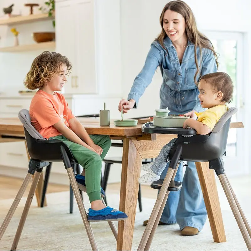 Стільчик для годування 3 в 1 Graco Presti Сірий (3AJ999STGEU) - фото 5