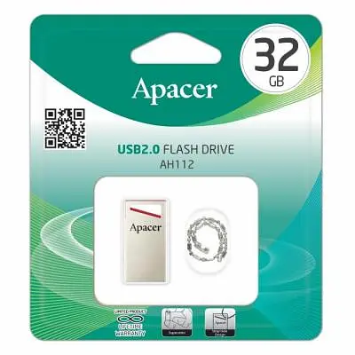 USB флеш накопичувач Apacer 32GB AH112 USB 2.0 (AP32GAH112R-1) - фото 2