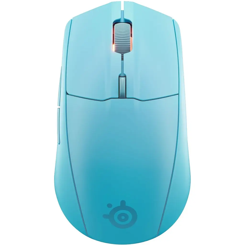 Компьютерная мышка SteelSeries Rival 3 Gen 2 Wireless RGB Aqua (62526) - фото 4