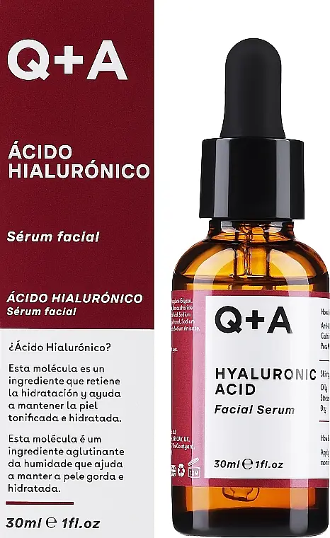 Сироватка для обличчя Гіалуронова кислотам Q+A Hyaluronic Acid Facial Serum 30 мл - фото 2