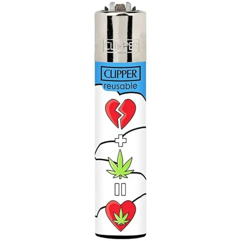 Зажигалка Clipper Standard Weed Tricks - фото 2