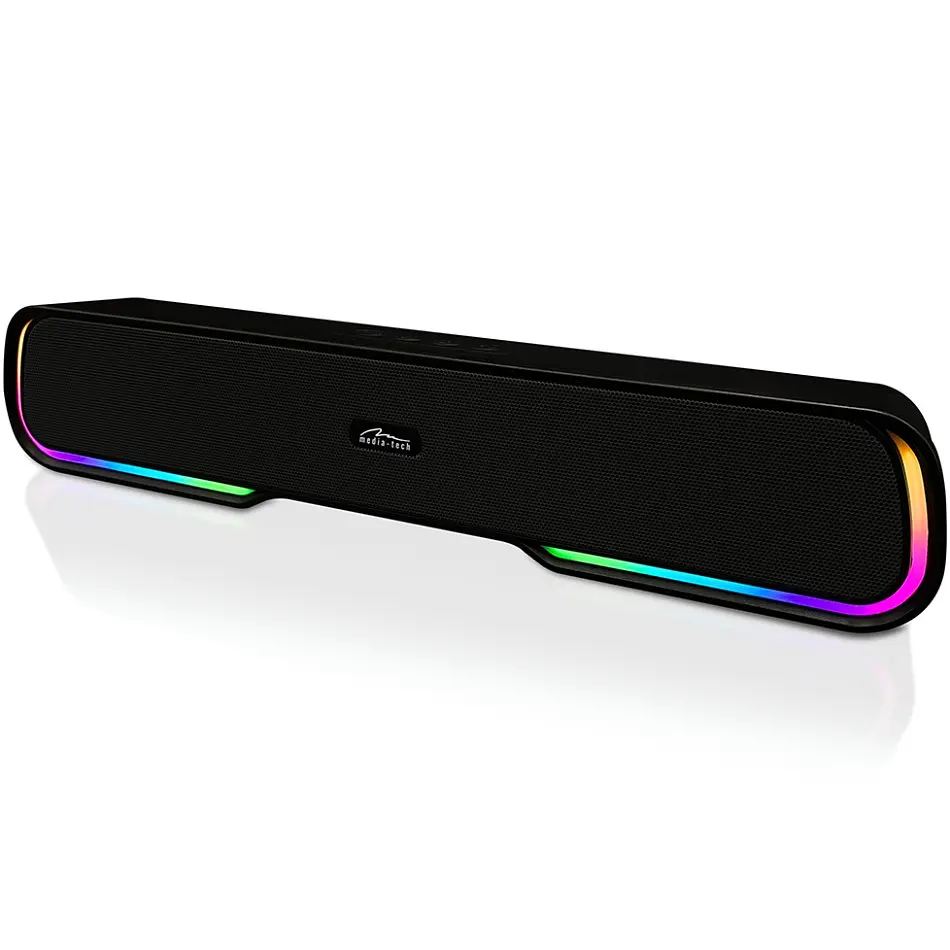 Акустична система 2.0 Media-Tech 10W, Bluetooth Soundbar PHANTOM BT 10Вт., LED Light - фото 2