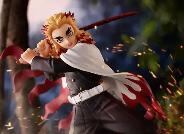 Фігурка Bandai Клинок розсікаючий демонам Кедзюро Ренгоку Demon Slayer Kyojuro Rengoku 19 см WST DS KR - фото 2