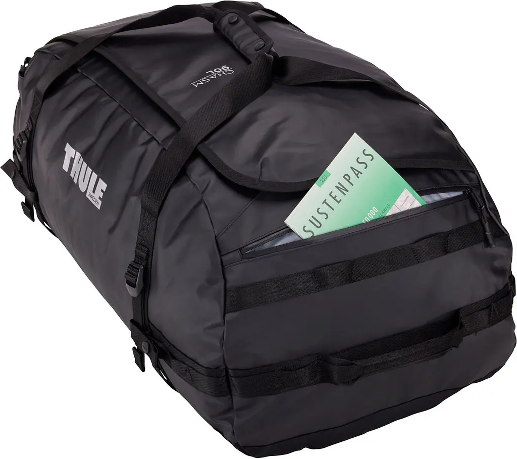 Спортивная сумка Thule Chasm Duffel 90 л black (TH 3204997) - фото 9