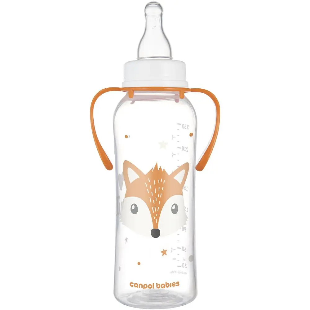 Пляшечка Canpol Babies Cute Animals 250 мл. (11/845_ora) - фото 2