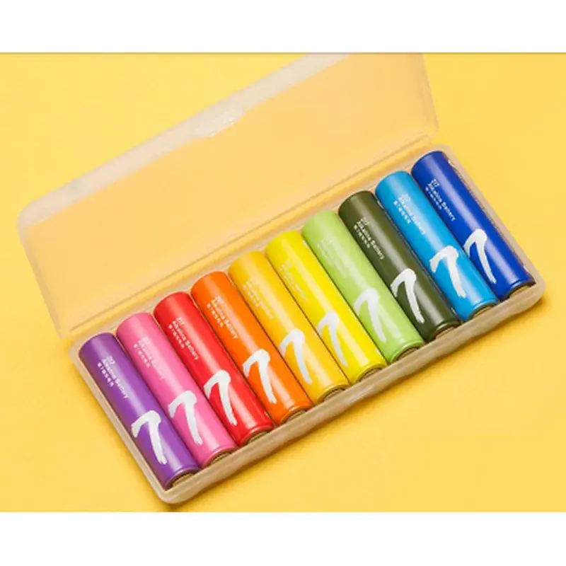 Батарейка ZMI RAINBOW ALKALINE x 10 (AA701) - фото 7