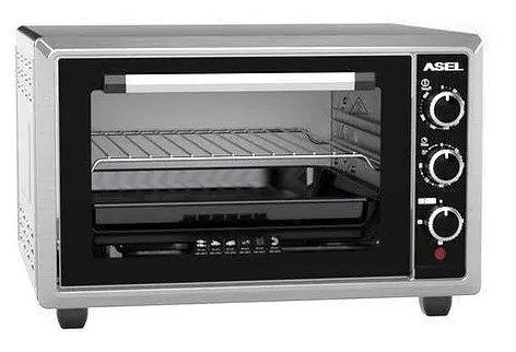 Духовка з таймером ASEL AF-0723 GREY 50 л
